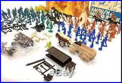 Vintage 1975 MARX Ambush At Falling Rock #3423 Play Set Complete With Extras