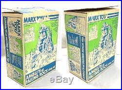 Vintage 1975 MARX Ambush At Falling Rock #3423 Play Set Complete With Extras