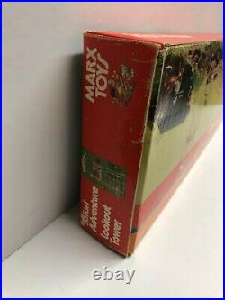 Vintage 1975 MARX TOYS Safari Adventure Lookout Tower NEW inside box