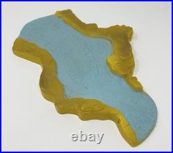 Vintage 1975 Marx Prehistoric Mountain Playset Commanche Pass 4 Pieces #3414