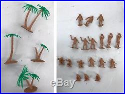 Vintage 1975 Marx Toys 3414 Prehistoric MOUNTAIN Playset See Description