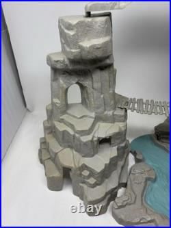 Vintage 1977 Marx Toys Giant Prehistoric Mountain Play Set