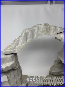 Vintage 1977 Marx Toys Giant Prehistoric Mountain Play Set