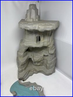 Vintage 1977 Marx Toys Giant Prehistoric Mountain Play Set