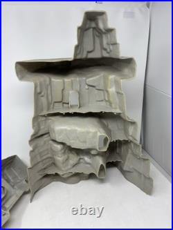 Vintage 1977 Marx Toys Giant Prehistoric Mountain Play Set