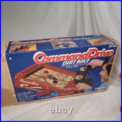Vintage 1978 Marx 2440 Command Drive Dirt Bike Motorcycle Race Against Time
