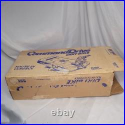 Vintage 1978 Marx 2440 Command Drive Dirt Bike Motorcycle Race Against Time