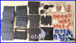 Vintage 1978 Marx 54mm Fort Apache playset 4202 plastic fort & toy soldiers box2