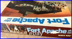Vintage 1978 Marx 54mm Fort Apache playset 4202 plastic fort & toy soldiers box2