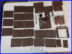 Vintage 1978 Marx Fort Apache #4202 Stockade Gate Blockhouse incomplete