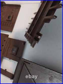 Vintage 1978 Marx Fort Apache #4202 Stockade Gate Blockhouse incomplete