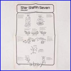 Vintage 1978 Marx Storage Box Star Station Seven Playset 4115
