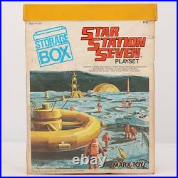 Vintage 1978 Marx Storage Box Star Station Seven Playset 4115