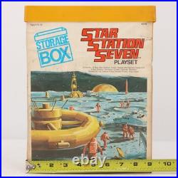 Vintage 1978 Marx Storage Box Star Station Seven Playset 4115