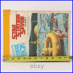 Vintage 1978 Marx Storage Box Star Station Seven Playset 4115
