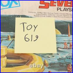 Vintage 1978 Marx Storage Box Star Station Seven Playset 4115