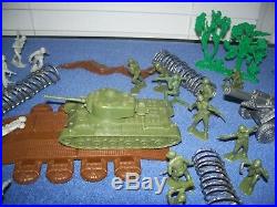 Vintage 1978 World War II Battleground Play Set by Marx
