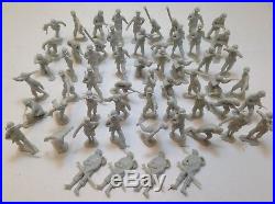 Vintage 1980 Navarone Mountain Giant Play Set Marx Toys 122 Army Men with Box