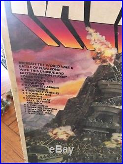 Vintage 1981 MEGO MARX WWII Battle of Navarone Giant Playset Mostly complete