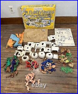 Vintage 1991 MARX The Flintstones Collector Set Ruby Edition 4673 Play Set