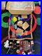 Vintage 50s Louis Marx Fort Apache Stockade Plastic Playset With Box Lots Of Pcs