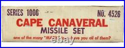 Vintage'50s Marx Cape Canaveral NASA Kennedy Space Center Missile PlaySet withBox