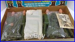 Vintage 60's Marx Stoney 4-Man Combat Team MIB (Sealed Contents) Beautiful L@@K