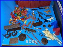 Vintage 70's Marx Fort Apache Playset with accessories Possilble Alamo Etc