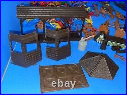 Vintage 70's Marx Fort Apache Playset with accessories Possilble Alamo Etc