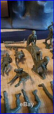 Vintage 70s Marx Toys Navarone the Mountain Battleground Playset NOT COMPLETE