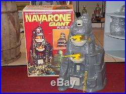Vintage Boxed 1970's Marx World War II Battle of Navarone Giant Play Set #4302