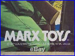 Vintage Boxed 1970's Marx World War II Battle of Navarone Giant Play Set #4302