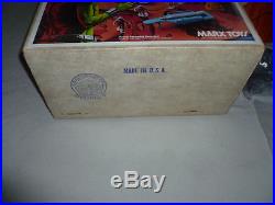 Vintage Boxed Marx Giant Martian Landing Play Set Complete Rare 1977 Alien Space