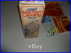 Vintage Boxed Marx Giant Martian Landing Play Set Complete Rare 1977 Alien Space