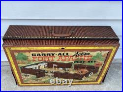 Vintage Carry All Action Fort Apache Play Set Style 4685