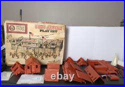 Vintage Collectible MARX FORT APACHE PLAYSET #4502 In BOX Coa 4502 Figures