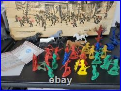 Vintage Collectible MARX FORT APACHE PLAYSET #4502 In BOX Coa 4502 Figures