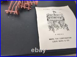 Vintage Collectible MARX FORT APACHE PLAYSET #4502 In BOX Coa 4502 Figures