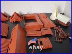 Vintage Collectible MARX FORT APACHE PLAYSET #4502 In BOX Coa 4502 Figures