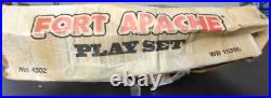 Vintage Collectible MARX FORT APACHE PLAYSET #4502 In BOX Coa 4502 Figures