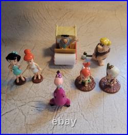 Vintage Complete Flintstone Collector Play Set, Marx, Ruby Edition, 1991