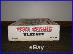 Vintage Cowboy Indian Toy 1995 Marx Fort Apache Western Playset In Box
