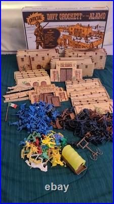Vintage DAVY CROCKETT AT THE ALAMO Game EXTRA BUILDINGS & PIECES 3 Total Sets