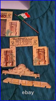 Vintage DAVY CROCKETT AT THE ALAMO Game EXTRA BUILDINGS & PIECES 3 Total Sets