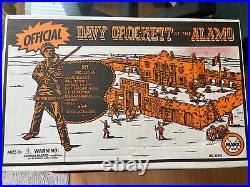 Vintage DAVY CROCKETT AT THE ALAMO PLAY SET BY MARX TOYS NO. 3534R