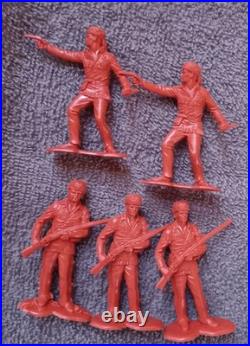 Vintage Davy Crocket 82 Piece Remember The Alamo Fort Play Set By Marx