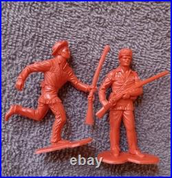 Vintage Davy Crocket 82 Piece Remember The Alamo Fort Play Set By Marx