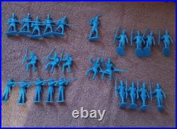 Vintage Davy Crocket 82 Piece Remember The Alamo Fort Play Set By Marx