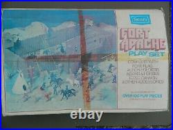 Vintage Fort Apache Marx Play set in Box #59841 Complete Sears