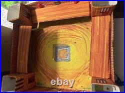 Vintage Fort Cheyenne Playset Case Cowboys Indians Horses Western Marx 1960s